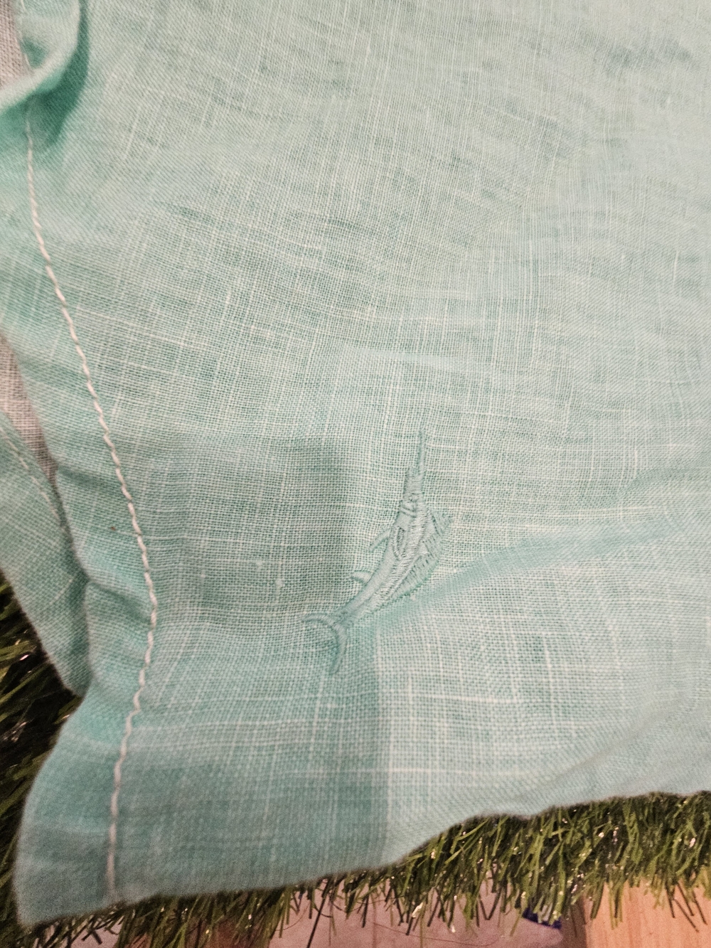 Tommy Bahama 100% Linen Long Sleeve Button-Down - XXL - Picture 8 of 9